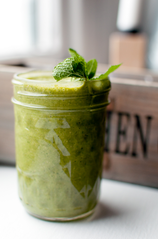 Matcha Mojito Green Smoothie